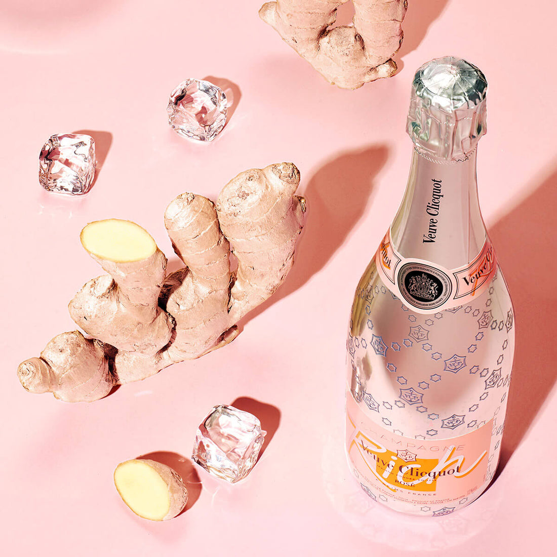 Koktejlové šampaňské Veuve Clicquot Rich — Rosé