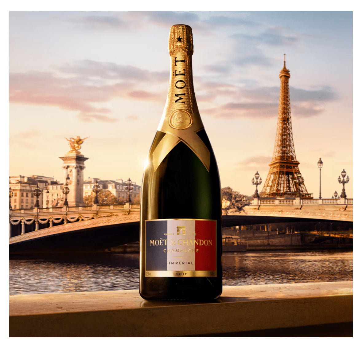 MOËT & CHANDON MOËT IMPÉRIAL BRUT LIMITED EDITION FRANCE 75 cL GIFT BAG