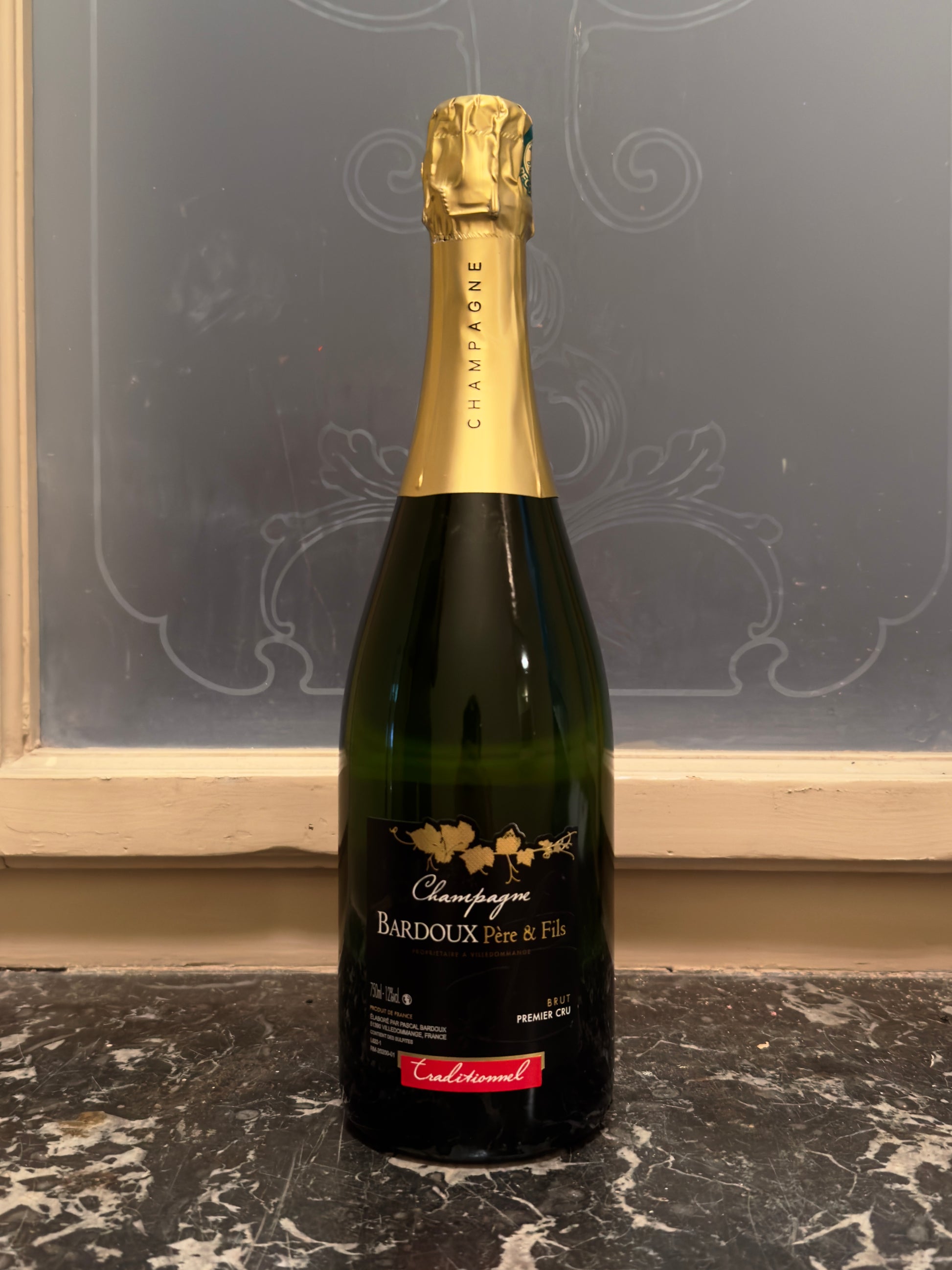 CHAMPAGNE BARDOUX PÉRE & FILS TRADITIONNEL BRUT PREMIER CRU 75 cL — opět k dispozici 19/09