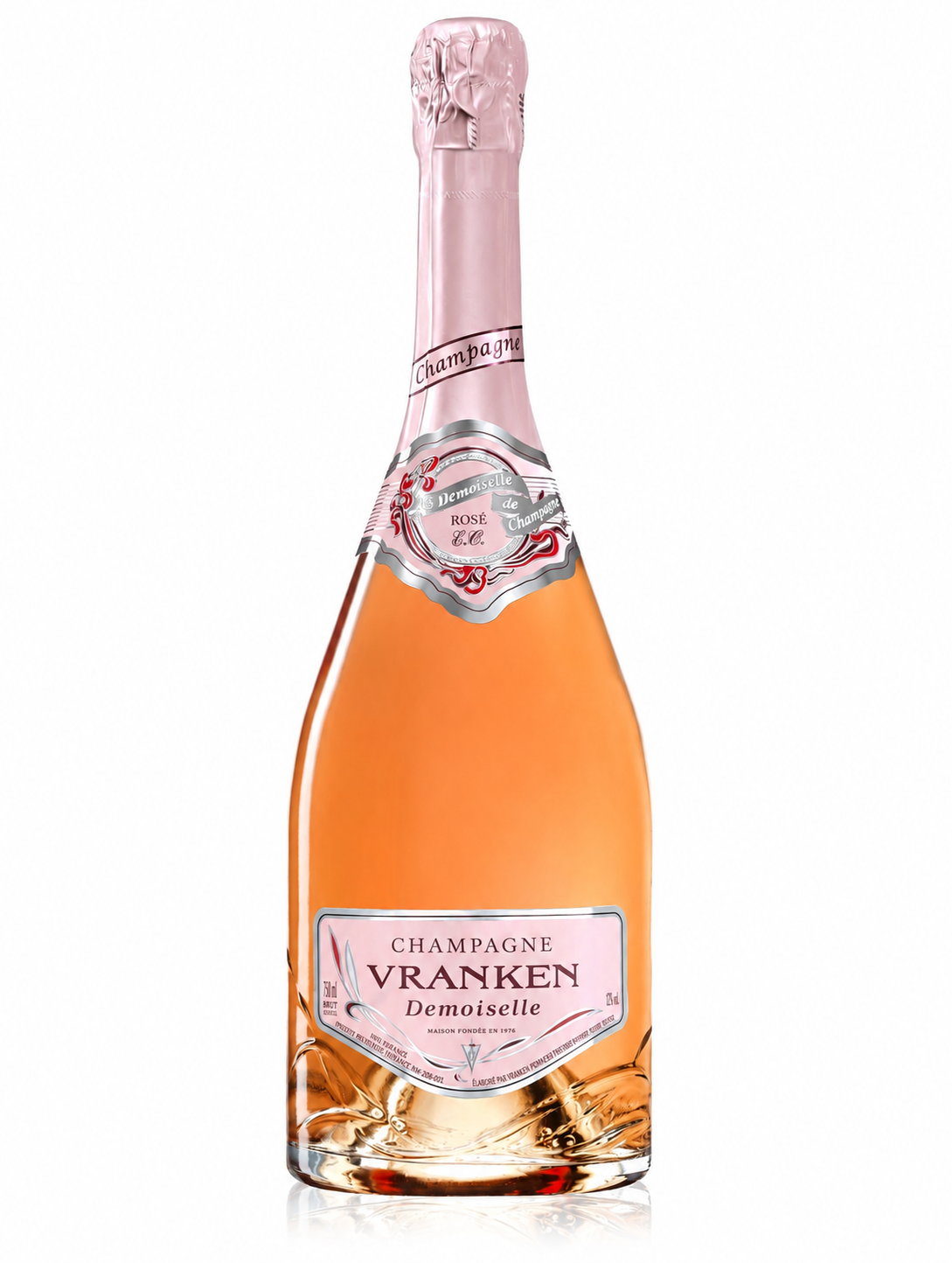 Vranken Demoiselle Rosé E.O. Brut 75 cL gift box