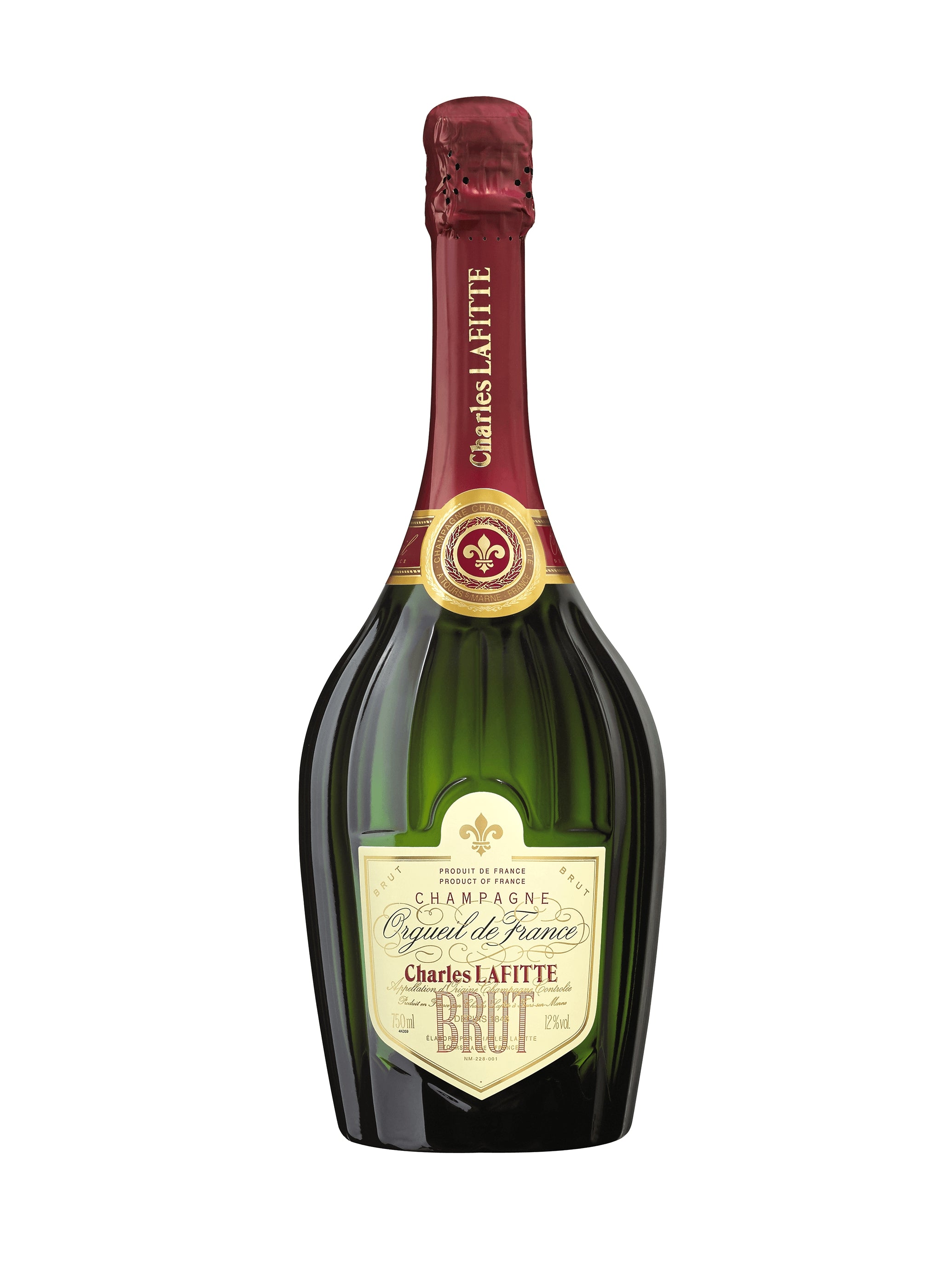 CHARLES LAFITTE ORGUEIL DE FRANCE BRUT 75 cL