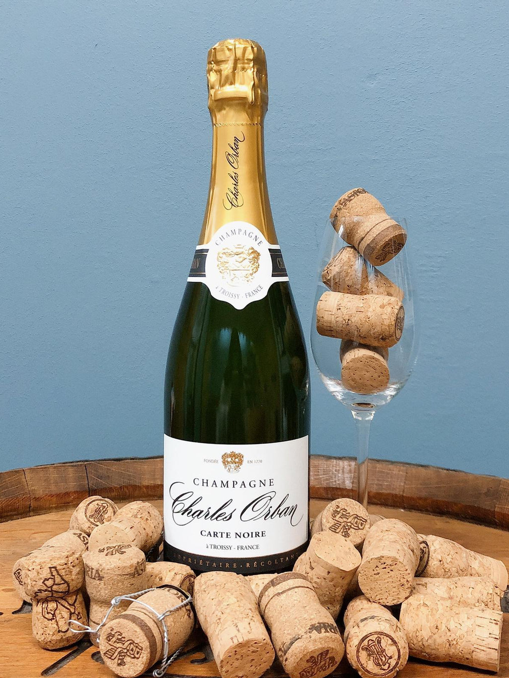 CHARLES ORBAN CARTE NOIRE BRUT 75 cL