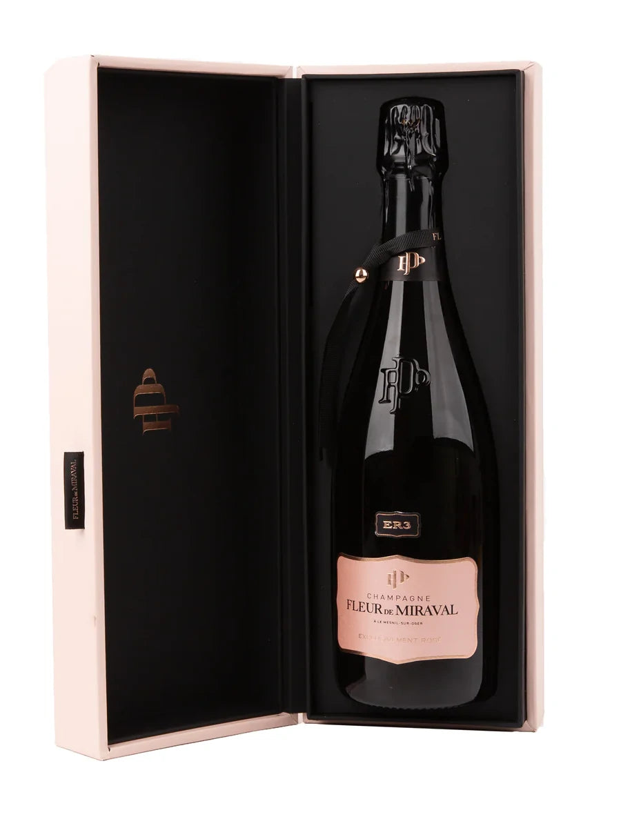 CHAMPAGNE FLEUR DE MIRAVAL EXCLUSIVEMENT ROSÉ ER3 III. 75 cL GIFT BOX