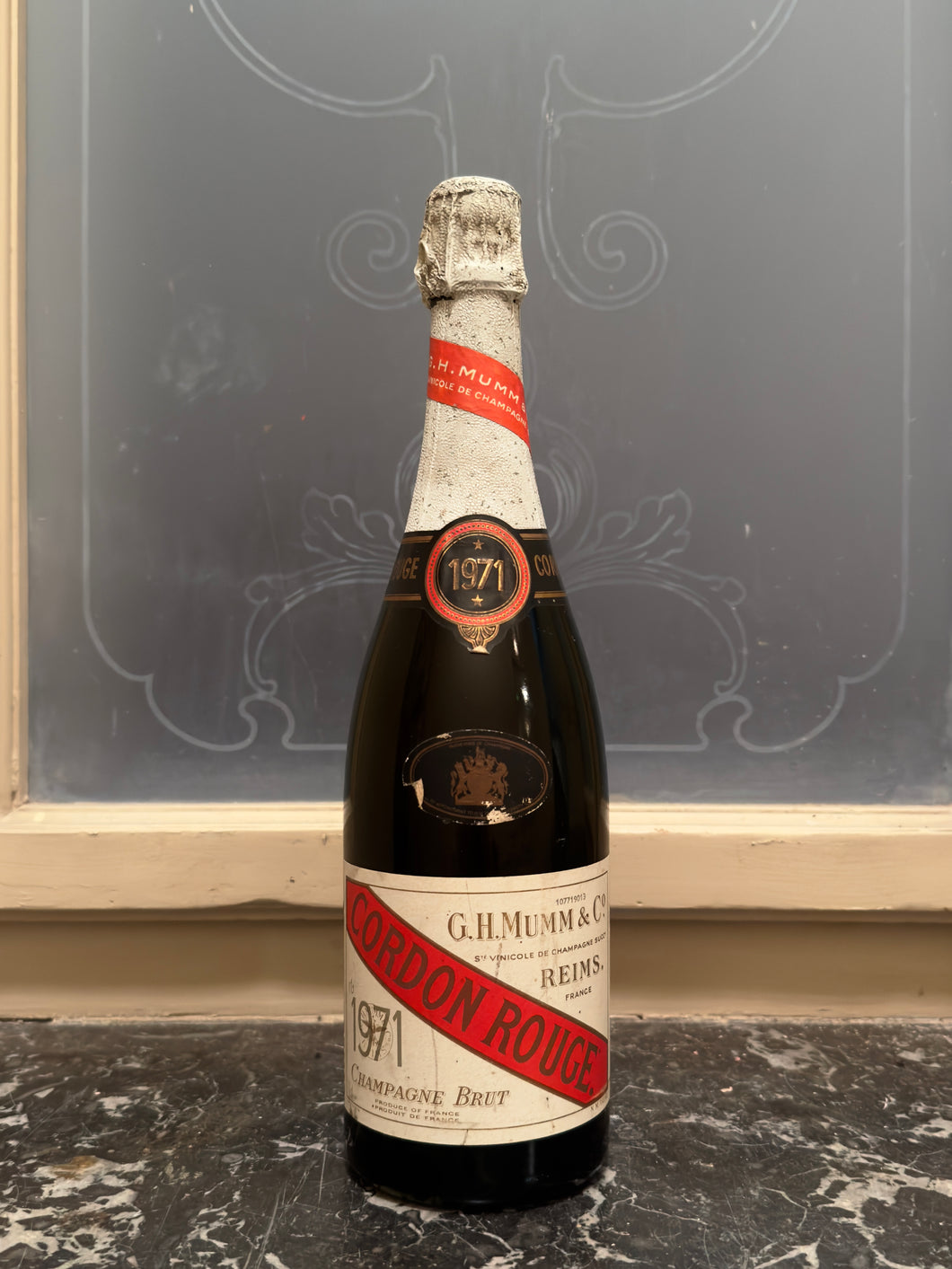 G.H.MUMM CORDON ROUGE 1971 BRUT 75 cL