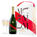 G.H.Mumm Grand Cordon Brut coffret 75 cL set se dvěmi skleničkami, gift bag