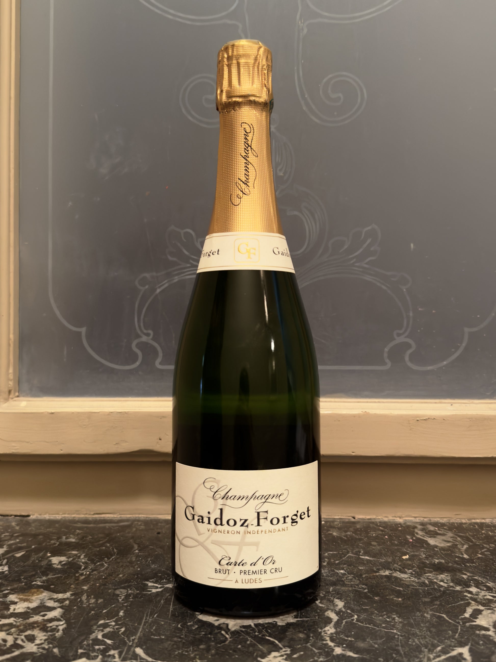 CHAMPAGNE GAIDOZ FORGET CARTE D’OR BRUT 1ER CRU 75 cL — opět k dispozici 19/09