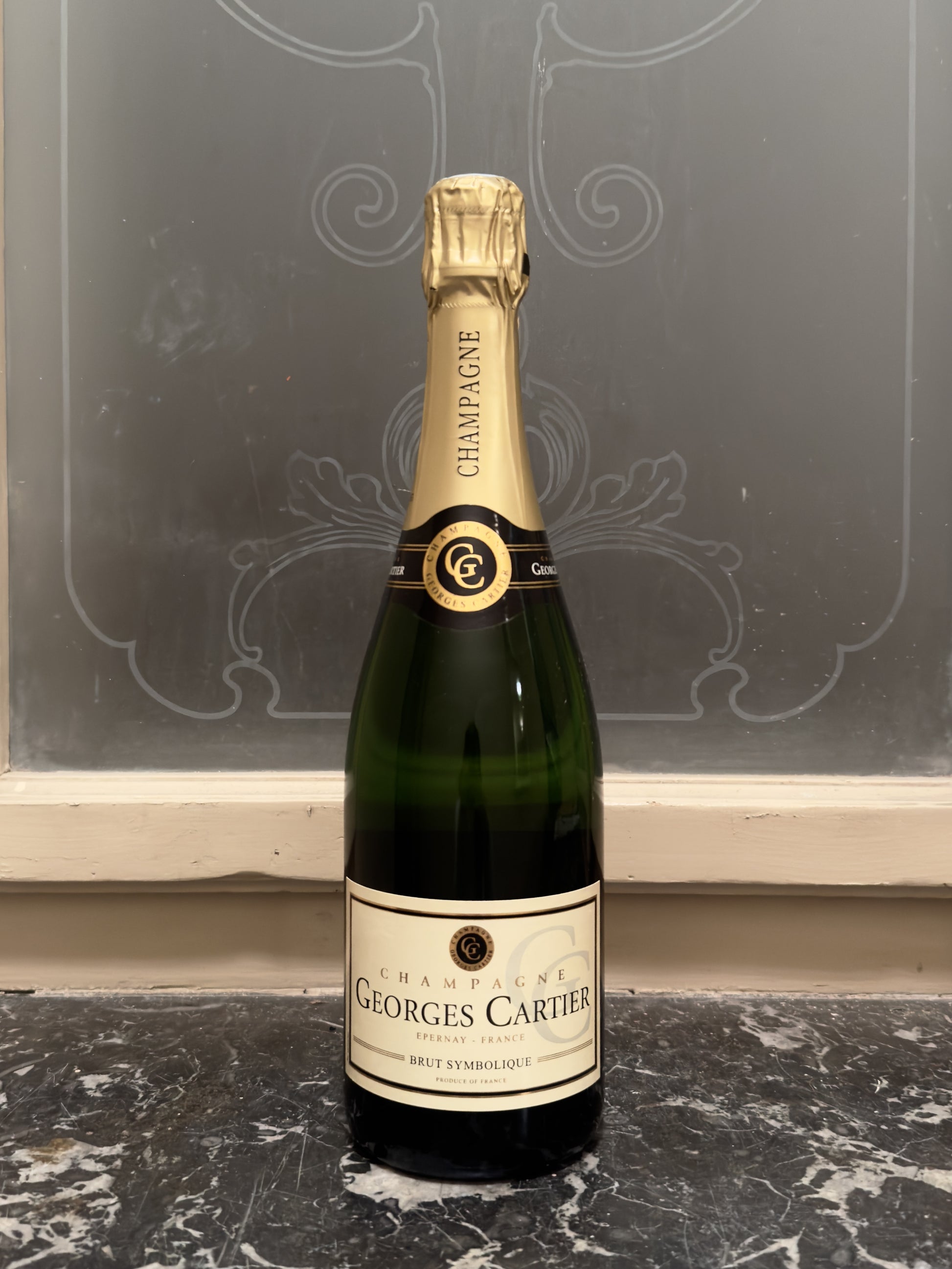 CHAMPAGNE GEORGES CARTIER BRUT SYMBOLIQUE 75 cL — opět k dispozici 19/09