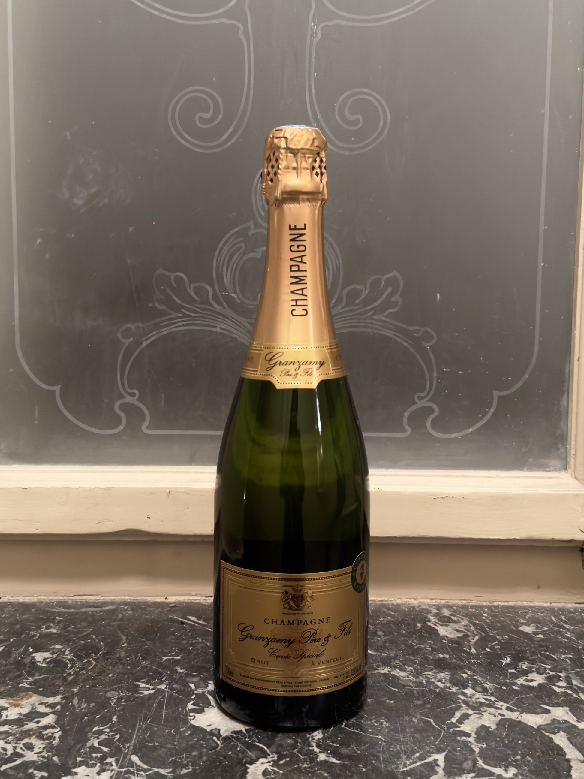 GRANZAMY PÈRE & FILS CUVÉE SPÉCIALE BRUT 75 cL — opět k dispozici 19/09
