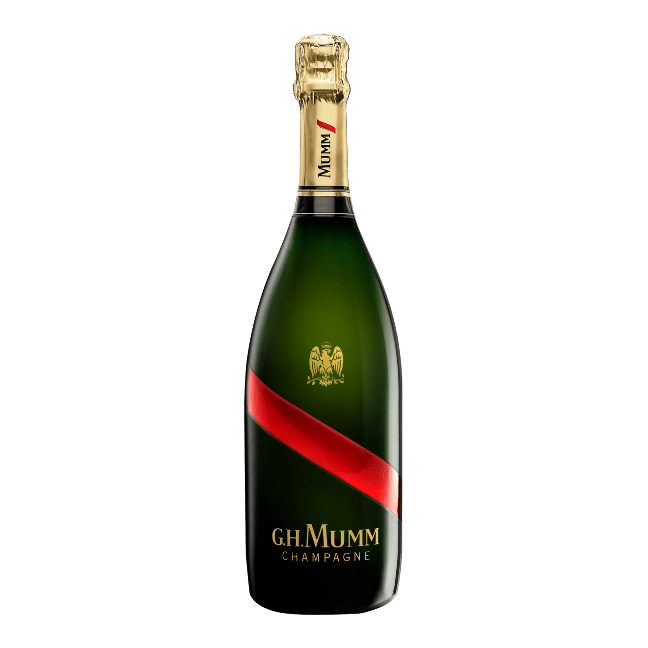 G.H.MUMM GRAND CORDON BRUT COFFRET 75 cL SET SE DVĚMI SKLENIČKAMI, GIFT BAG