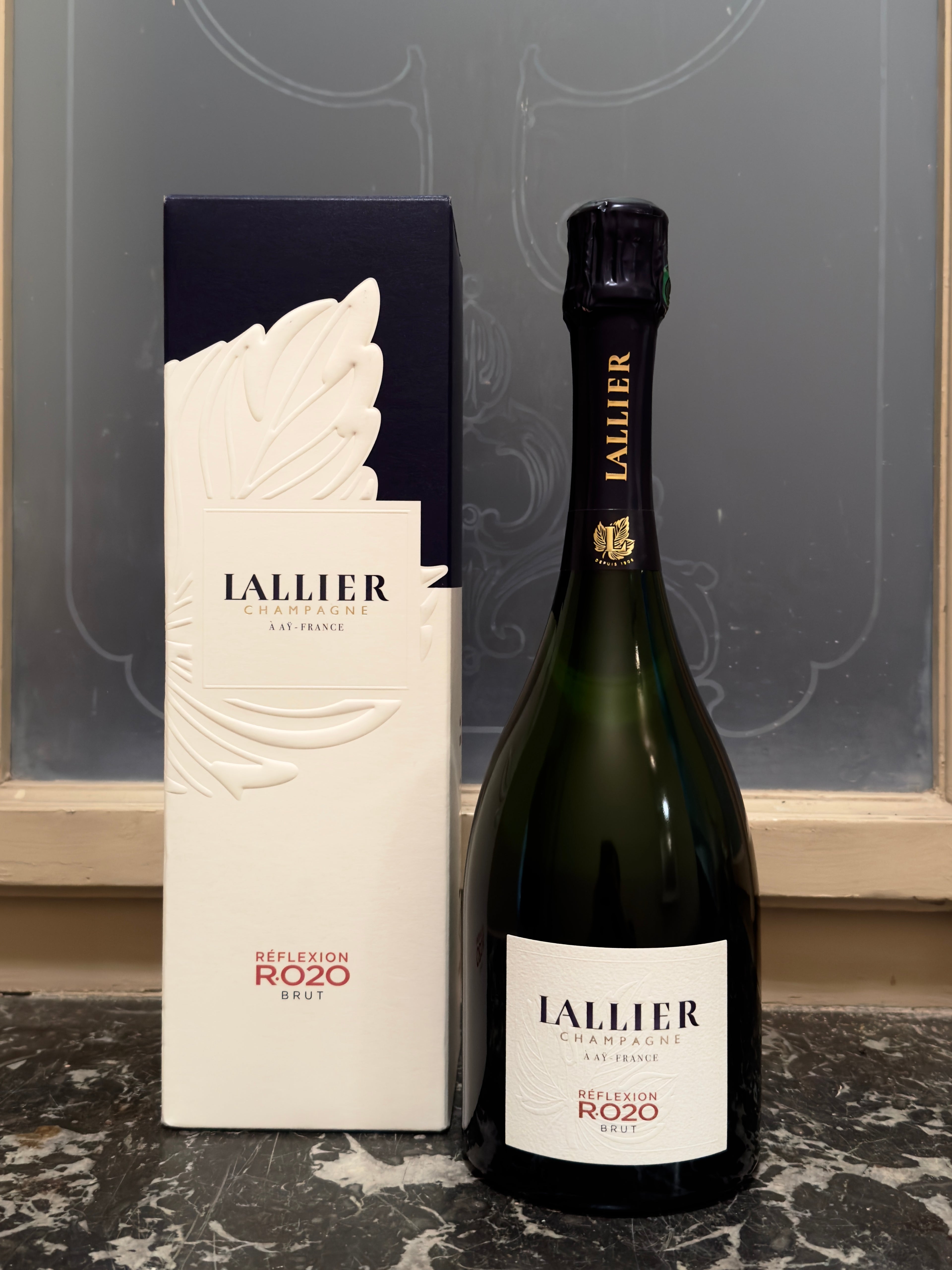 LALLIER CHAMPAGNE RÉFLEXION R020 BRUT 75 cL GIFT BOX