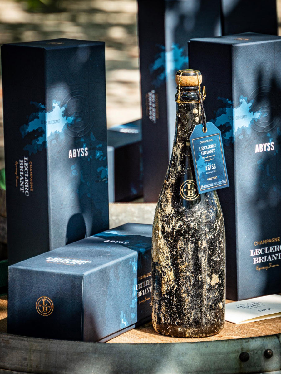 LECLERC BRIANT ABYSS MILLÉSIME 2017 BRUT ZÉRO 75 cL GIFT BOX, GIFT BAG