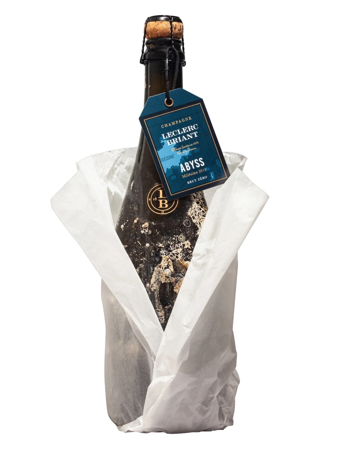 Leclerc Briant Abyss Millésime 2017 Brut Zéro 75 cL gift box, gift bag