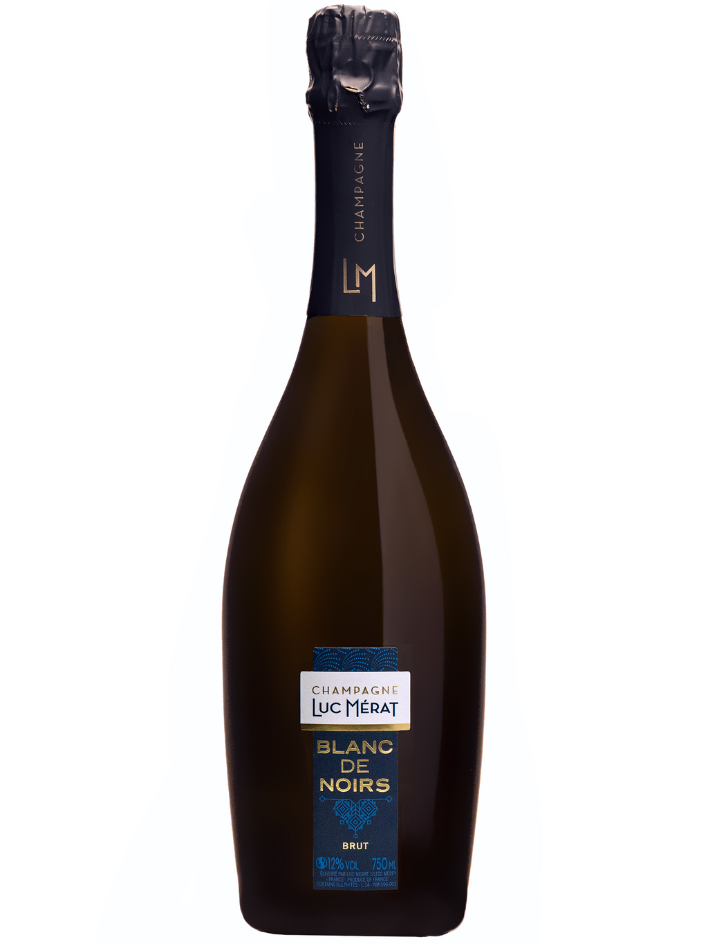 CHAMPAGNE LUC MÉRAT BLANC DE NOIRS BRUT 75 cL