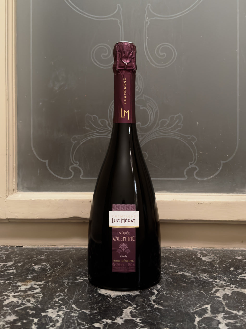 CHAMPAGNE LUC MÉRAT LA CUVÉE VALENTINE BRUT RÉSERVE 75 cL