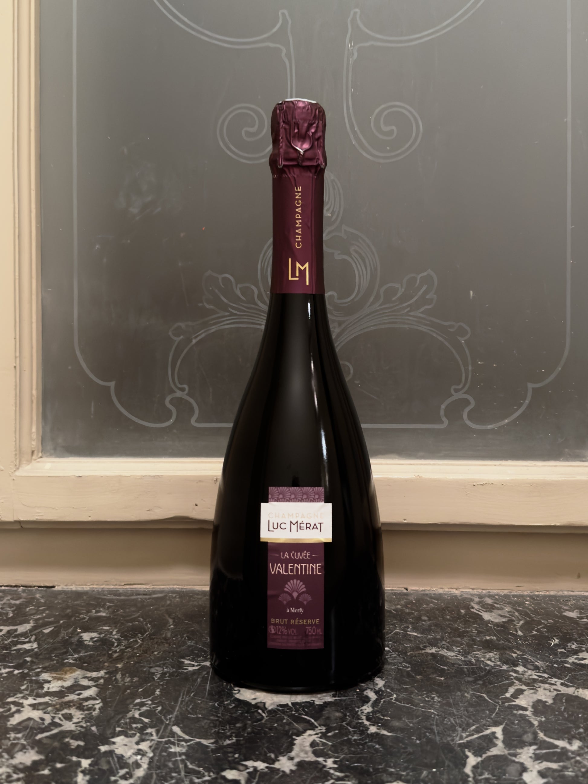 CHAMPAGNE LUC MÉRAT LA CUVÉE VALENTINE BRUT RÉSERVE 75 cL