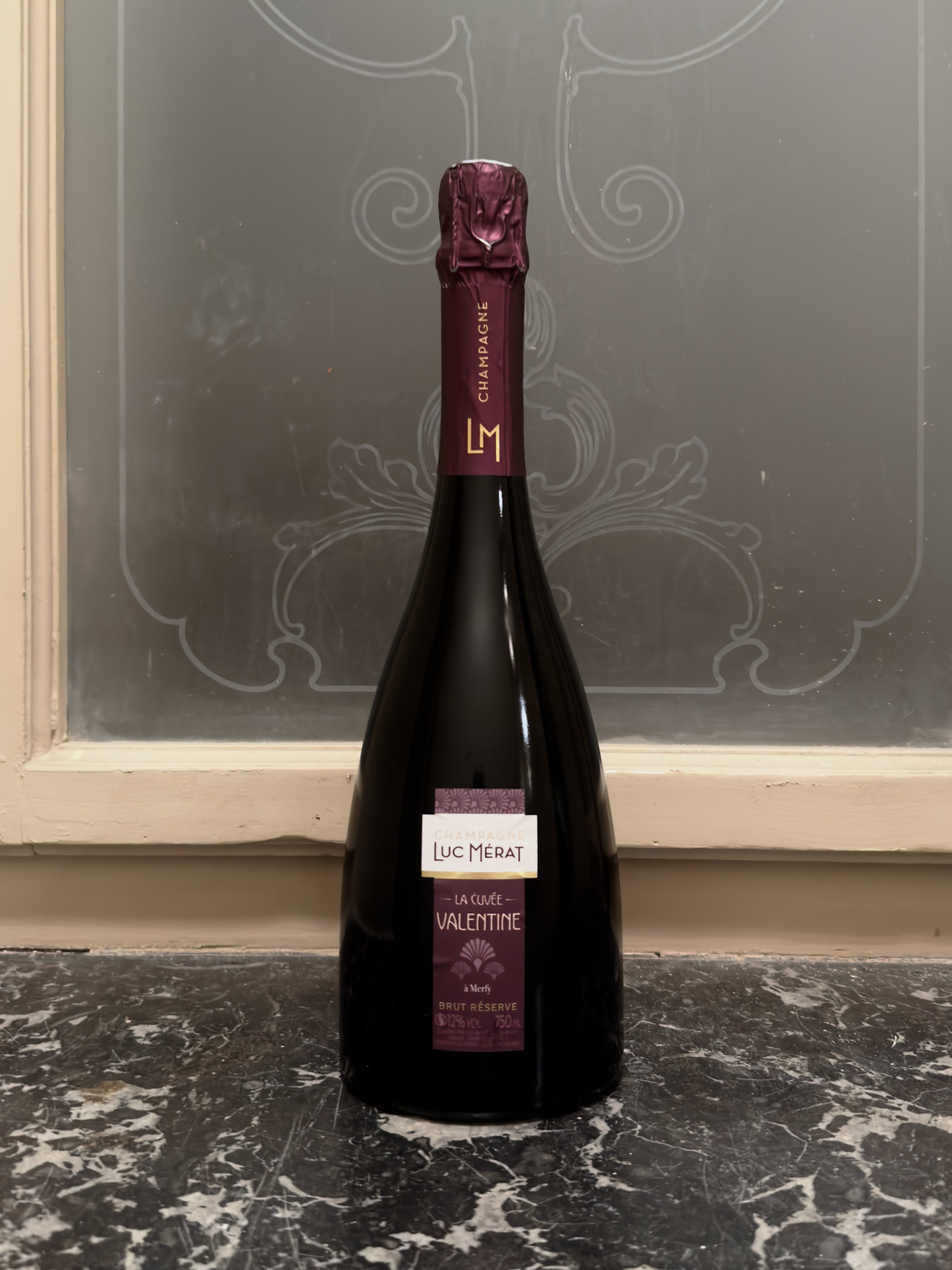 CHAMPAGNE LUC MÉRAT LA CUVÉE VALENTINE BRUT RÉSERVE 75 cL