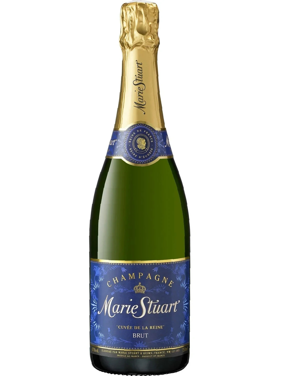 MARIE STUART “CUVÉE DE LA REINE” BRUT 75 cL