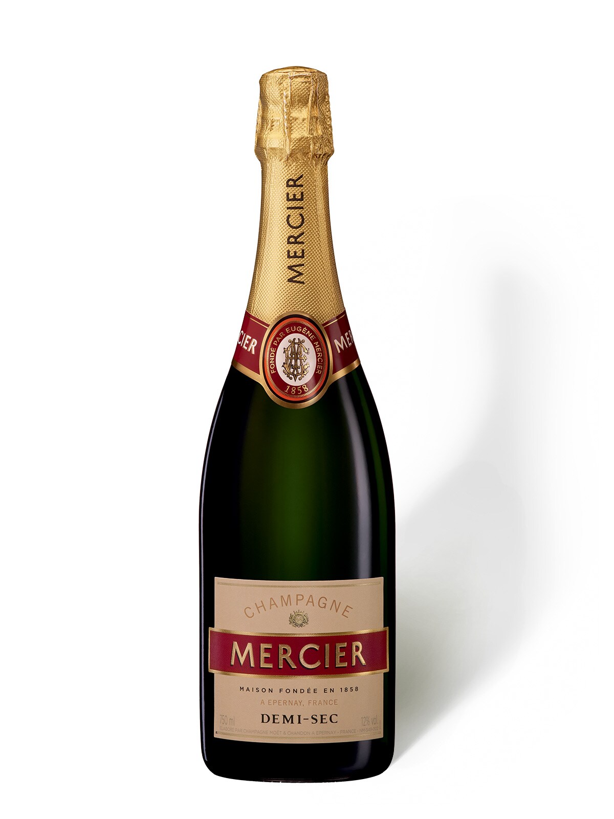 CHAMPAGNE MERCIER DEMI-SEC 75 cL GIFT BAG