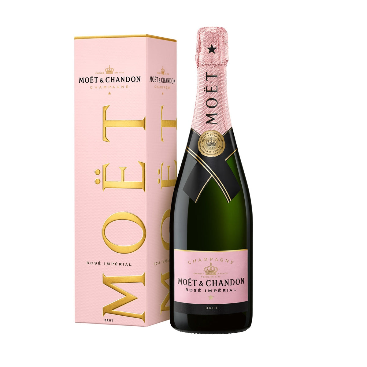 Moët & Chandon Rosé Impérial Brut 75 cL gift box