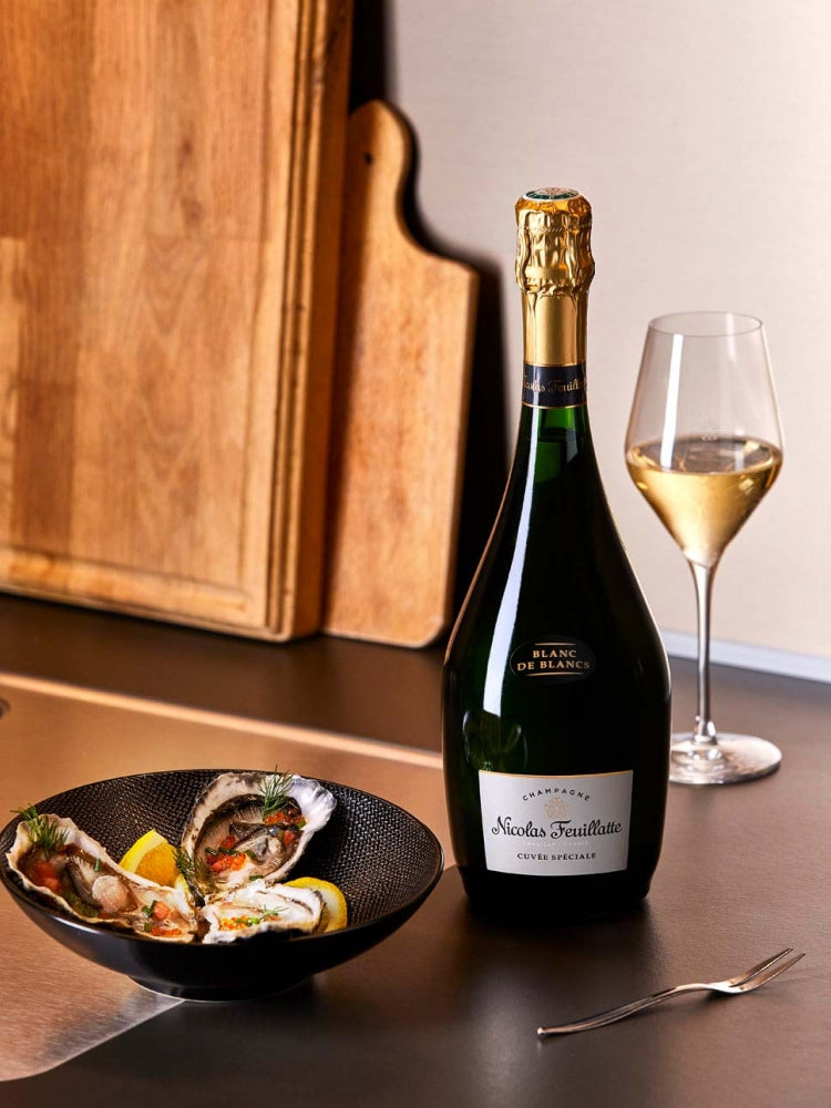 NICOLAS FEUILLATTE CUVÉE SPÉCIALE BRUT BLANC DE BLANCS 75 cL