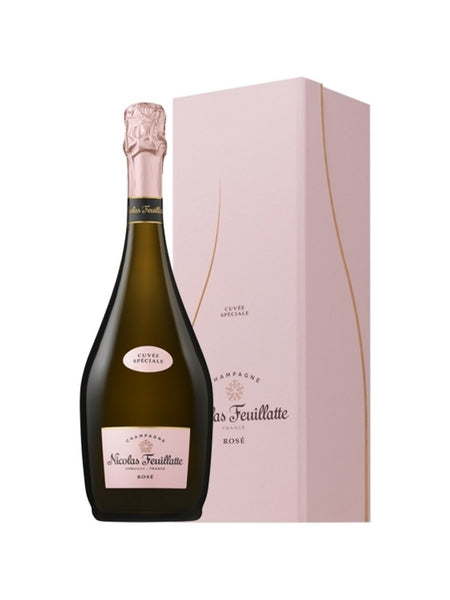 NICOLAS FEUILLATTE CUVÉE SPÉCIALE ROSÉ 75 cL GIFT BOX