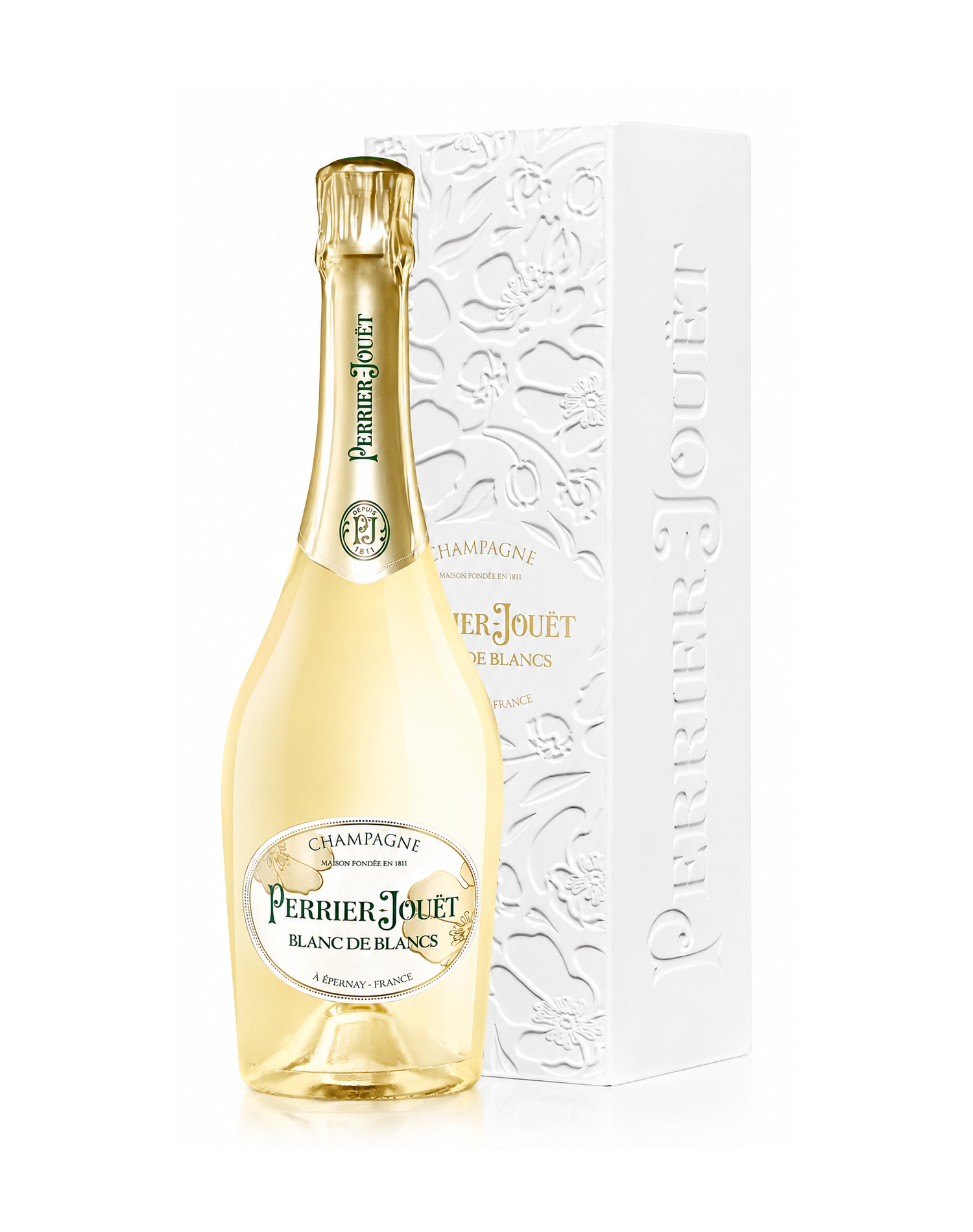 Perrier-Jouët Blanc de Blancs 75 cL gift box