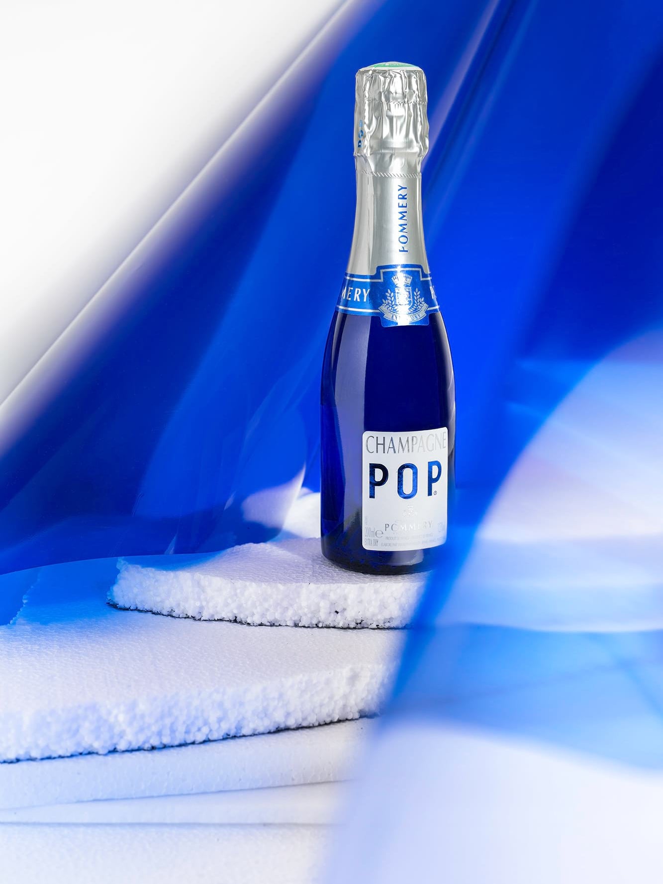 CHAMPAGNE POMMERY POP SINCE 1999 4 x 20 cL GIFT BOX, GIFT BAG