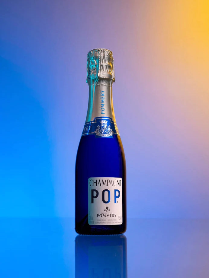 CHAMPAGNE POMMERY POP SINCE 1999 4 x 20 cL GIFT BOX, GIFT BAG