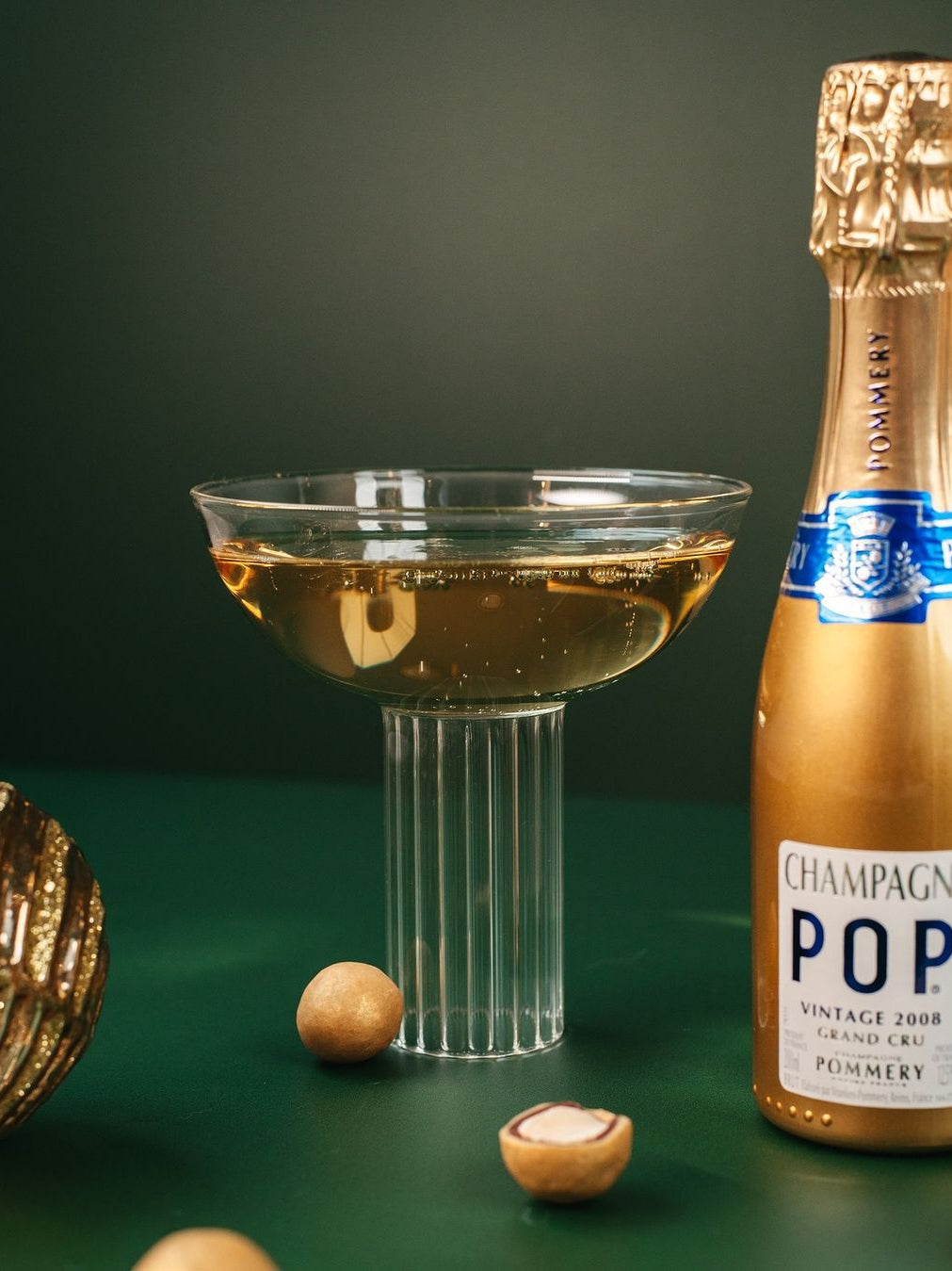 CHAMPAGNE POMMERY POP VINTAGE 2008 GRAND CRU BRUT 20 cL GIFT PURSE