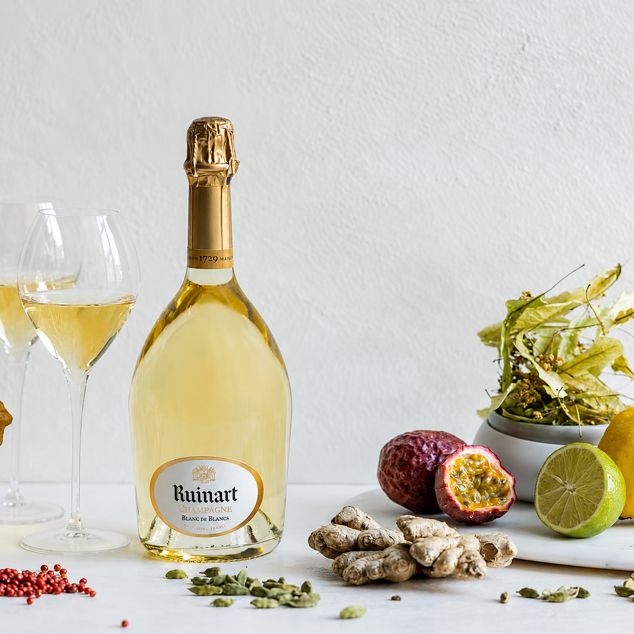 Ruinart Blanc de Blancs Second Skin 75 cL gift bag