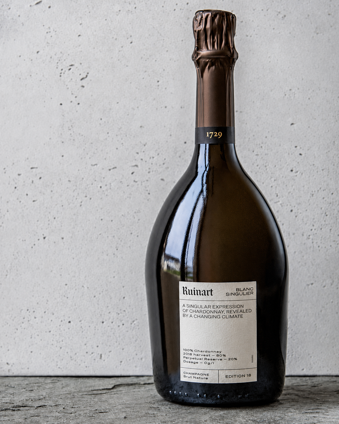 Ruinart Blanc Singulier Brut Nature Edition 18 75 cL gift bag