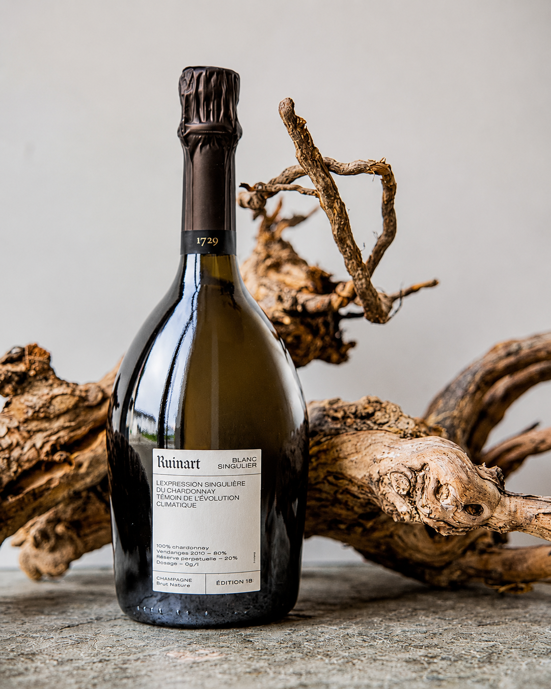 Ruinart Blanc Singulier Brut Nature Edition 18 75 cL gift bag