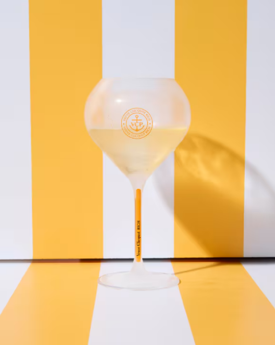 VEUVE CLICQUOT RICH CHAMPAGNE GLASS
