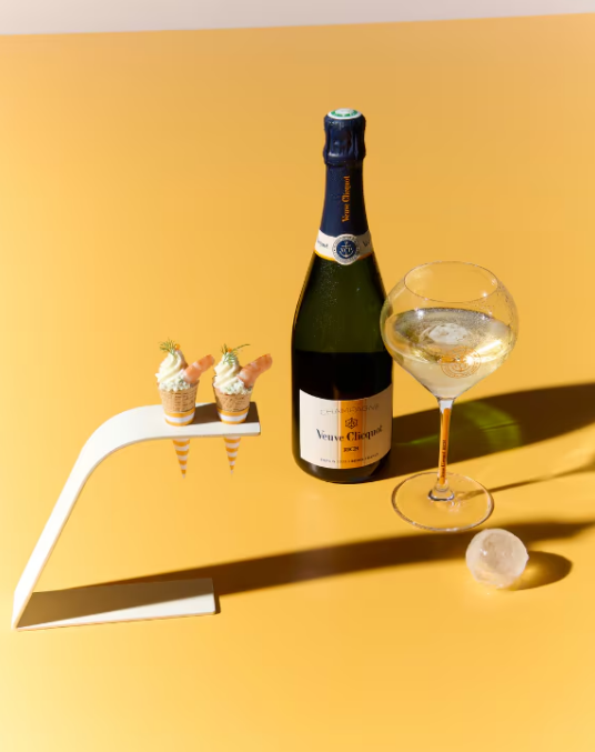 VEUVE CLICQUOT RICH CHAMPAGNE GLASS