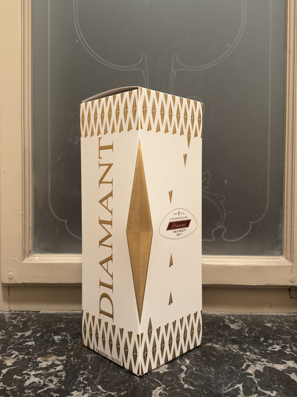 CHAMPAGNE VRANKEN DIAMANT BRUT 75 cL GIFT BOX