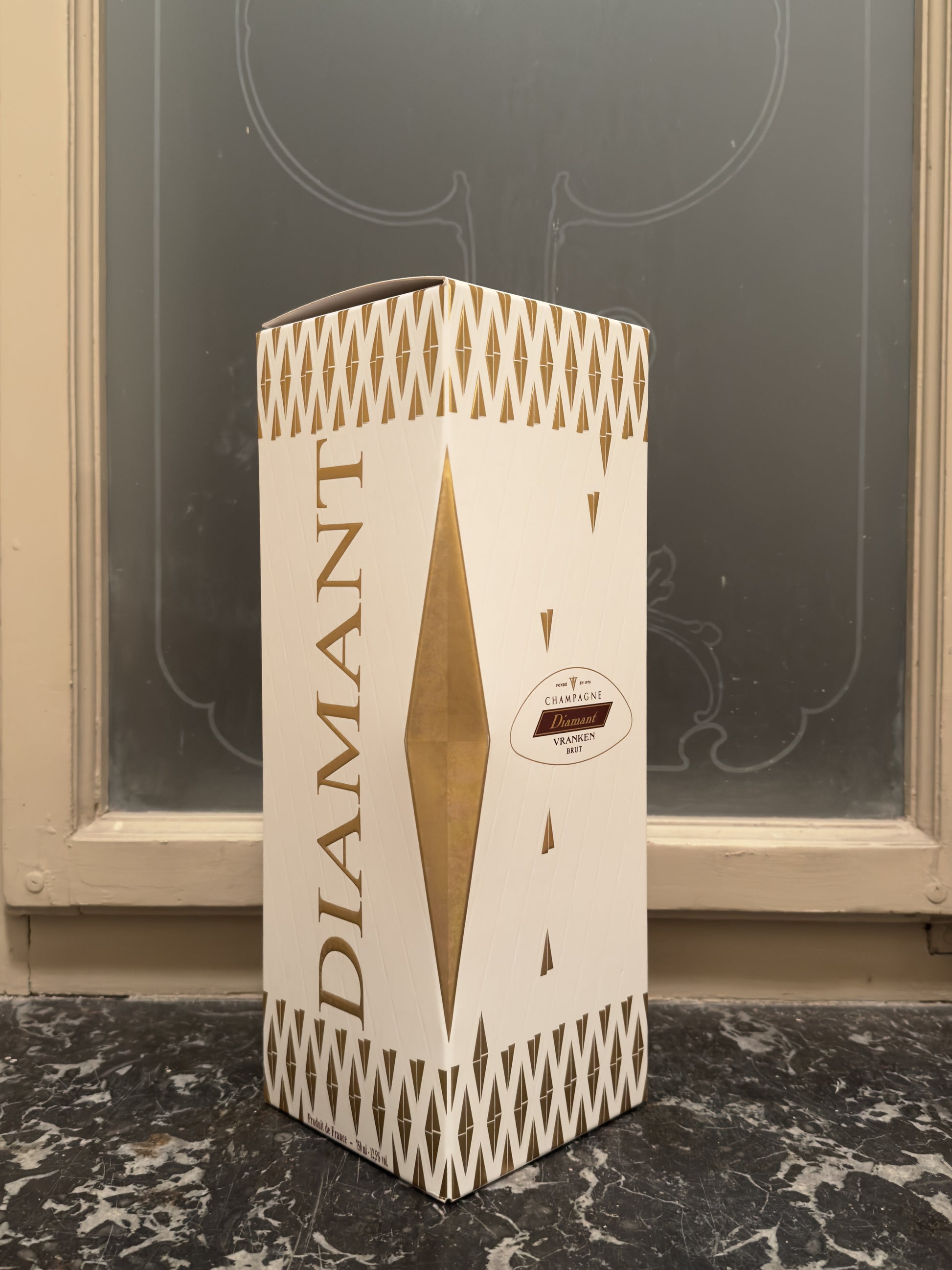 CHAMPAGNE VRANKEN DIAMANT BRUT 75 cL GIFT BOX