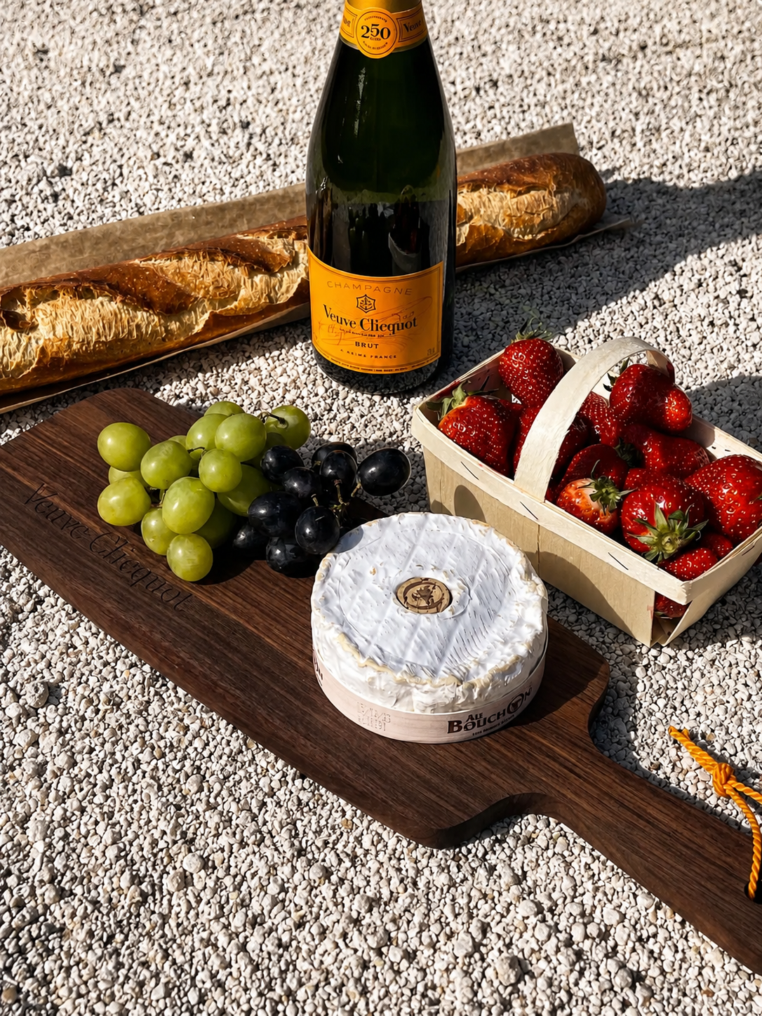 Veuve Clicquot Wood Cutting Board