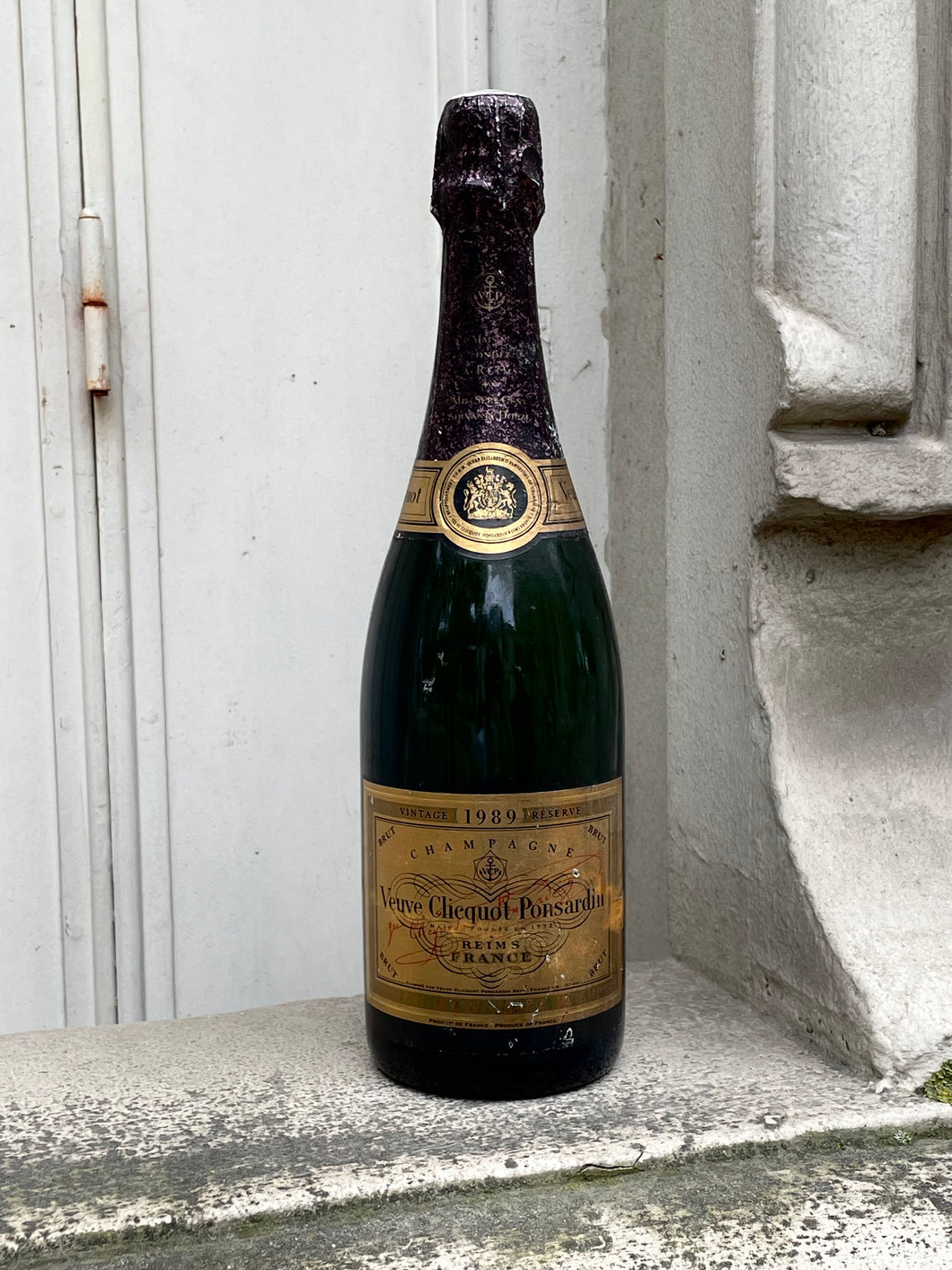 VEUVE CLICQUOT PONSARDIN VINTAGE RÉSERVE 1989 BRUT 75 cL 12 %