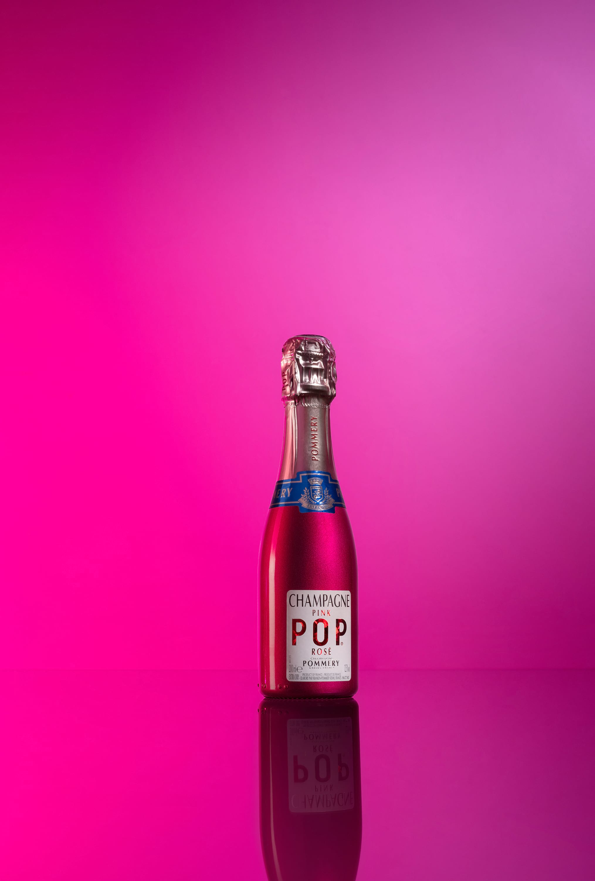 Pommery Pop since 1999 4 x 20 cL gift box, gift bag