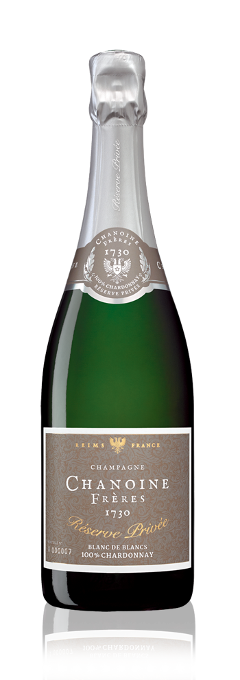 CHAMPAGNE CHANOINE FRÈRES 1730 BLANC DE BLANCS RÉSERVE PRIVÉE 75 cL GIFT BOX