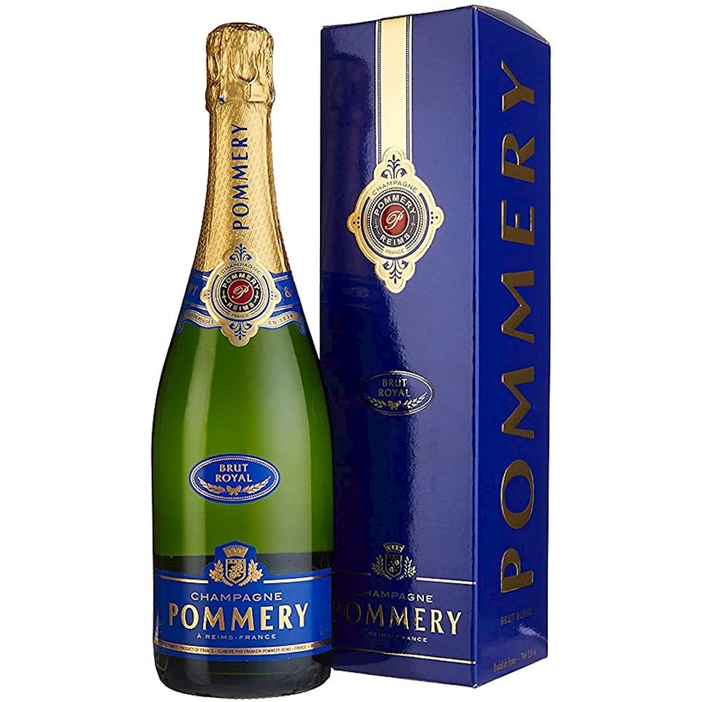 CHAMPAGNE POMMERY BRUT ROYAL 75 cL GIFT BOX