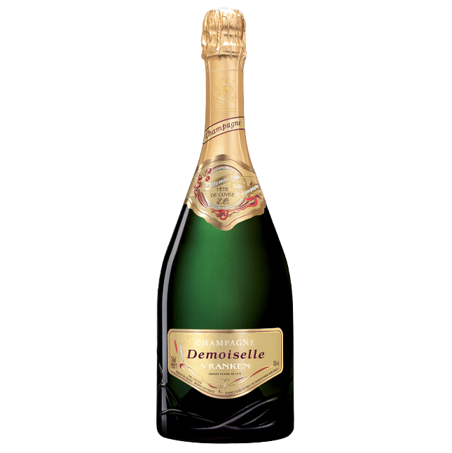 CHAMPAGNE VRANKEN DEMOISELLE TÊTE DE CUVÉE E.O. BRUT 75 cL GIFT BOX