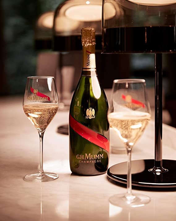G.H.MUMM GRAND CORDON BRUT 75 cL GIFT BOX, GIFT BAG