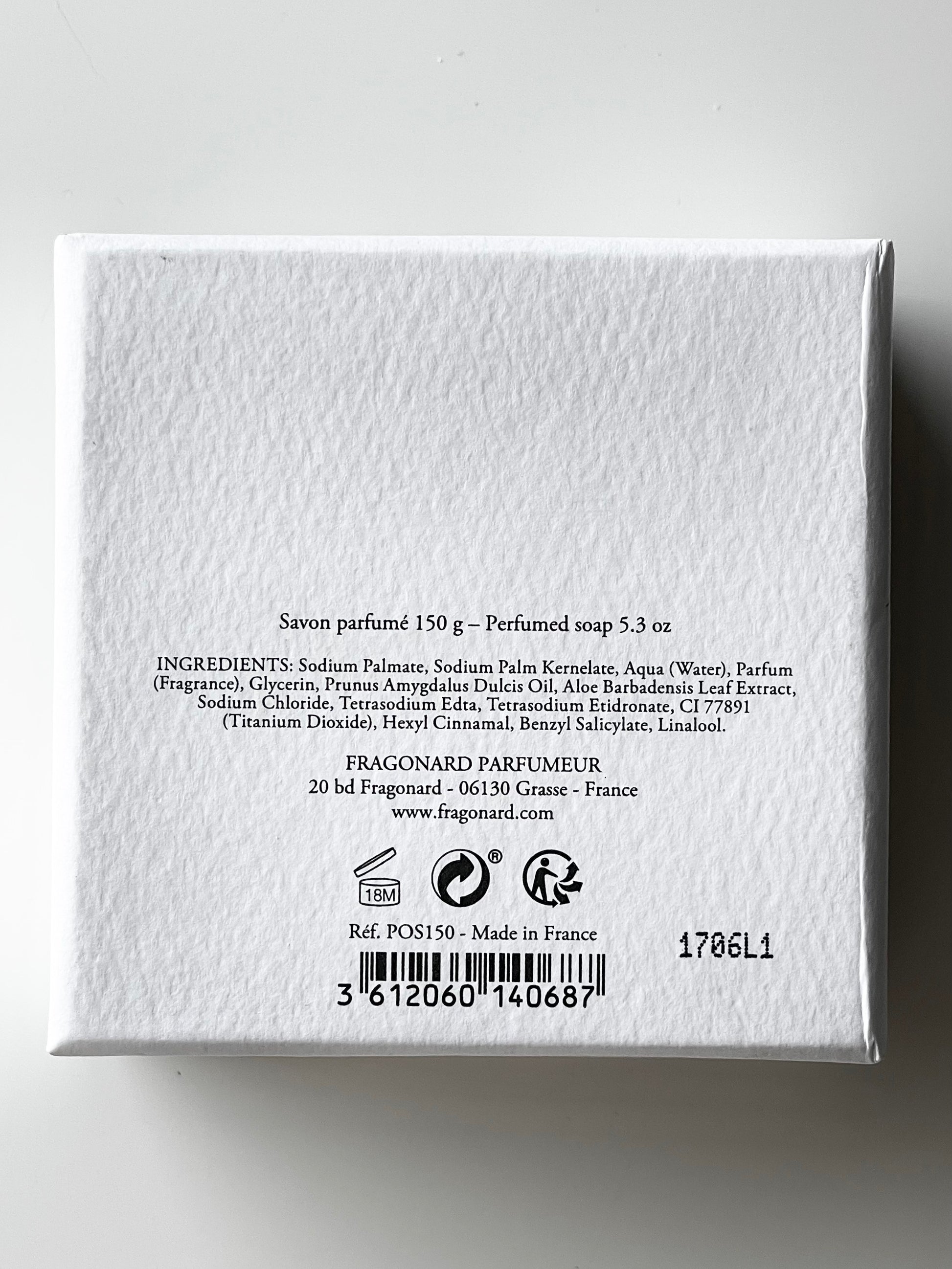 FRAGONARD – TOUT CE QUE J’AIME 150 g – pepř