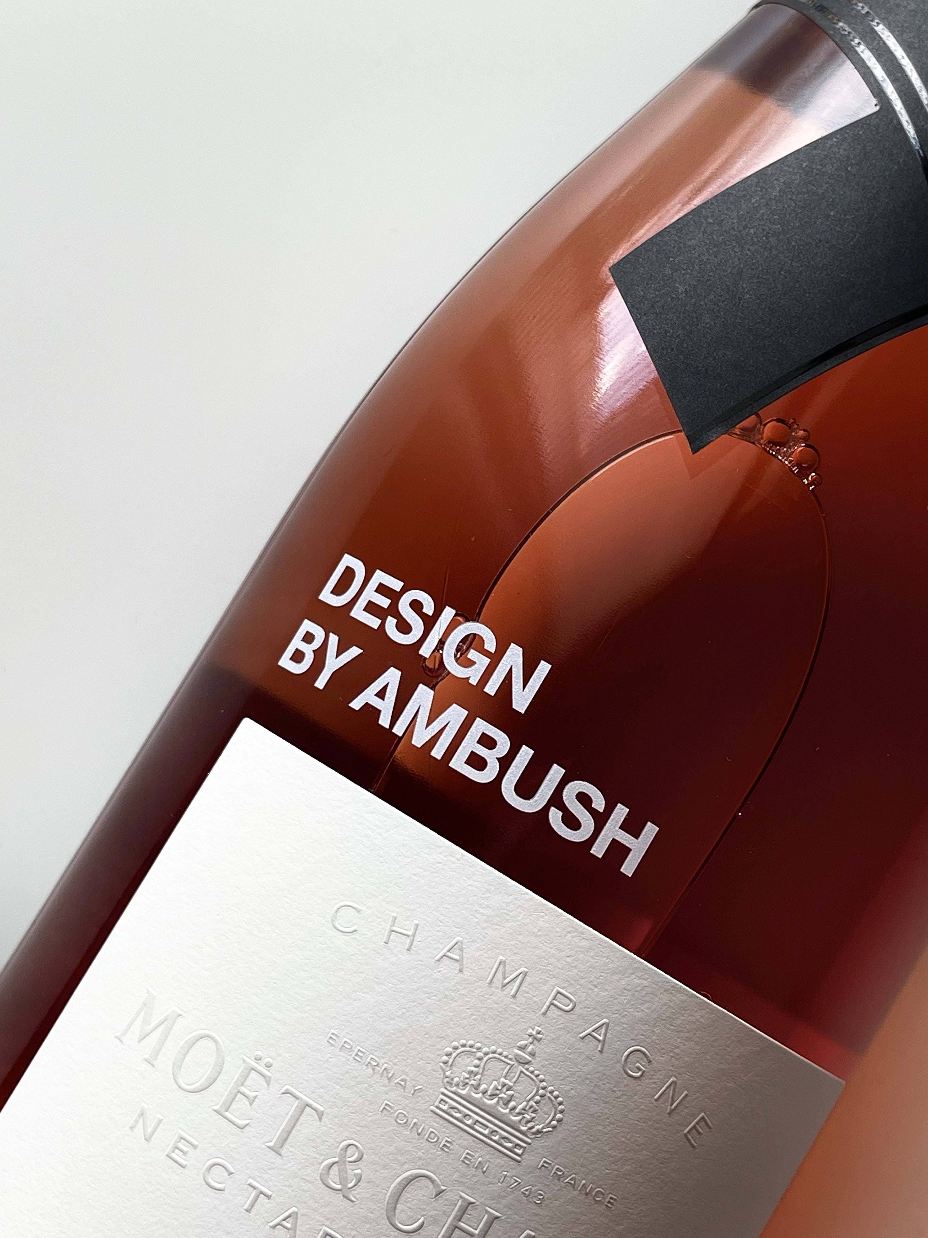 Moët & Chandon Nectar Impérial Rosé Demi-Sec Limited Edition Design by AMBUSH 75 cL gift bag