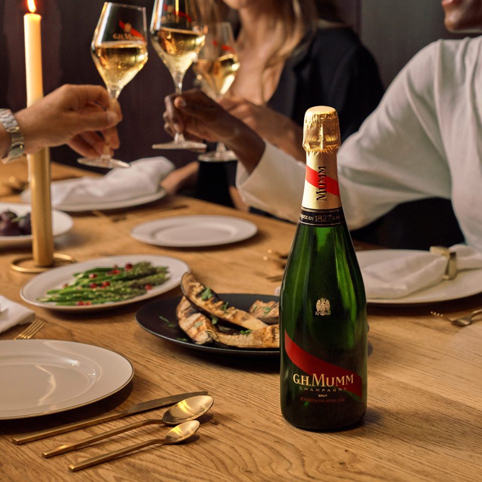 G.H.MUMM CORDON ROUGE BRUT 75 cL GIFT BAG