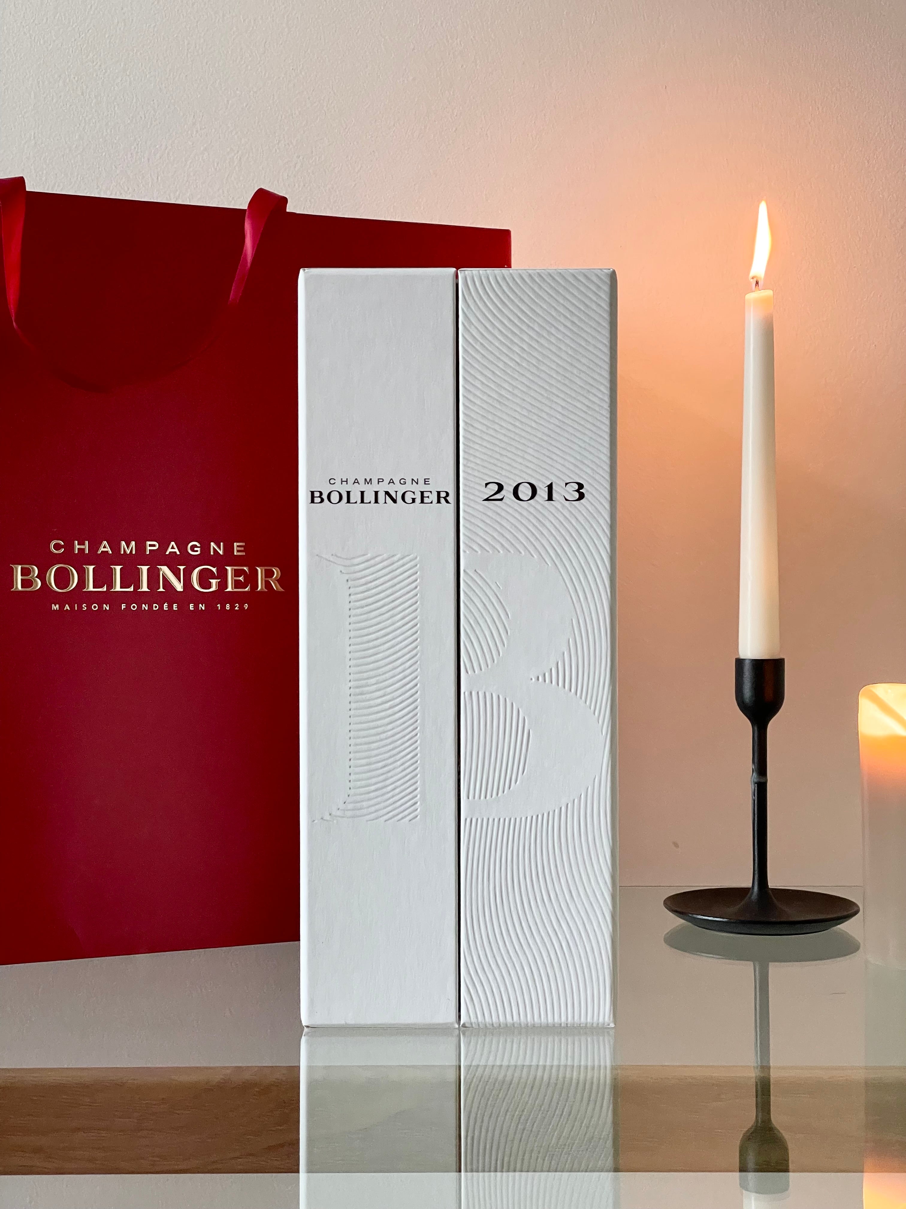Bollinger B13 – Blanc de Noirs Brut 2013 75 cL gift box, gift bag