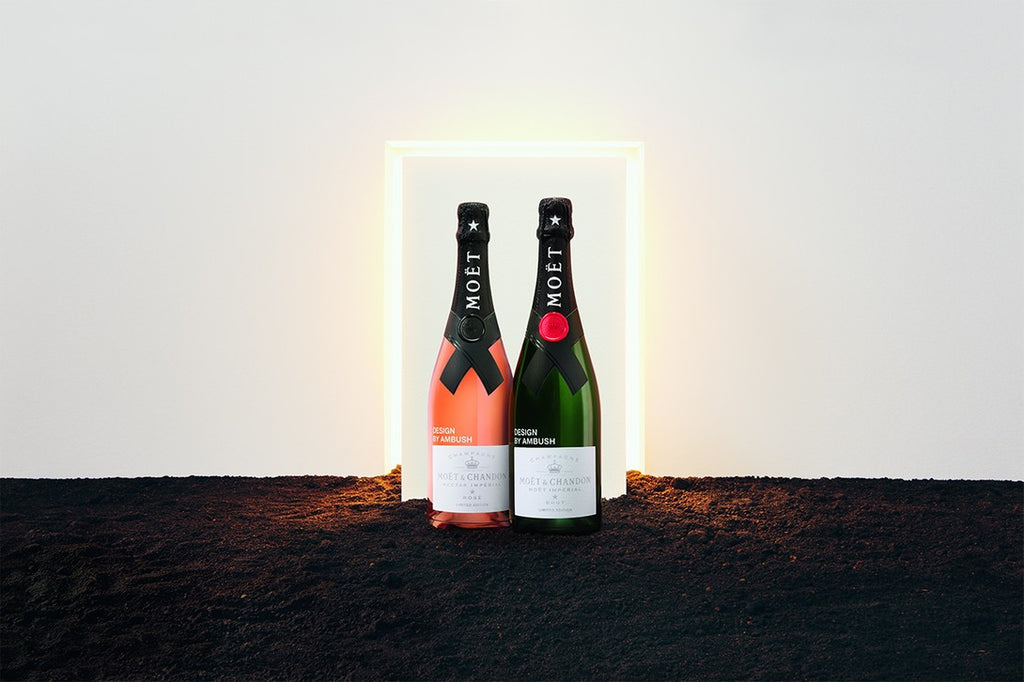 MOËT & CHANDON NECTAR IMPÉRIAL ROSÉ DEMI-SEC LIMITED EDITION DESIGN BY AMBUSH 75 cL GIFT BAG