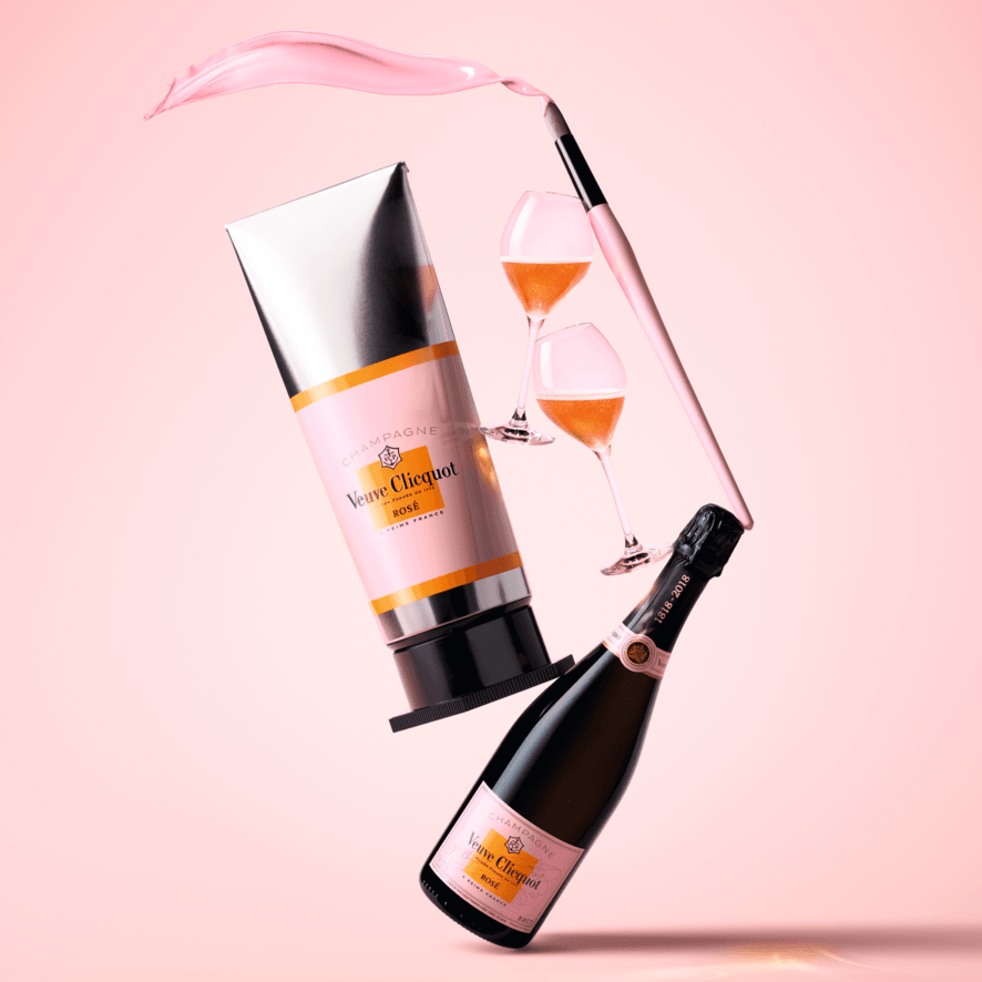 VEUVE CLICQUOT GOUACHE ROSÉ BRUT 75 cL