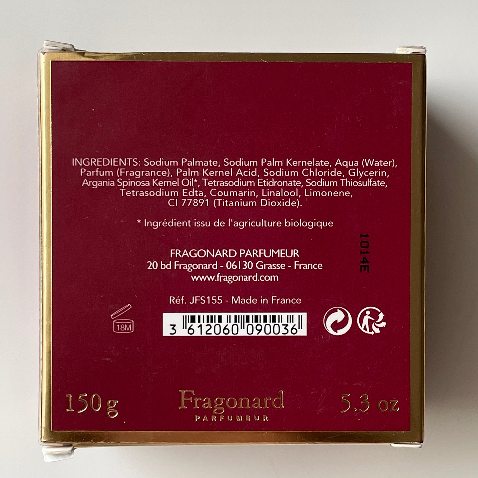 LE JARDIN DE FRAGONARD 150 g – růže a jantar